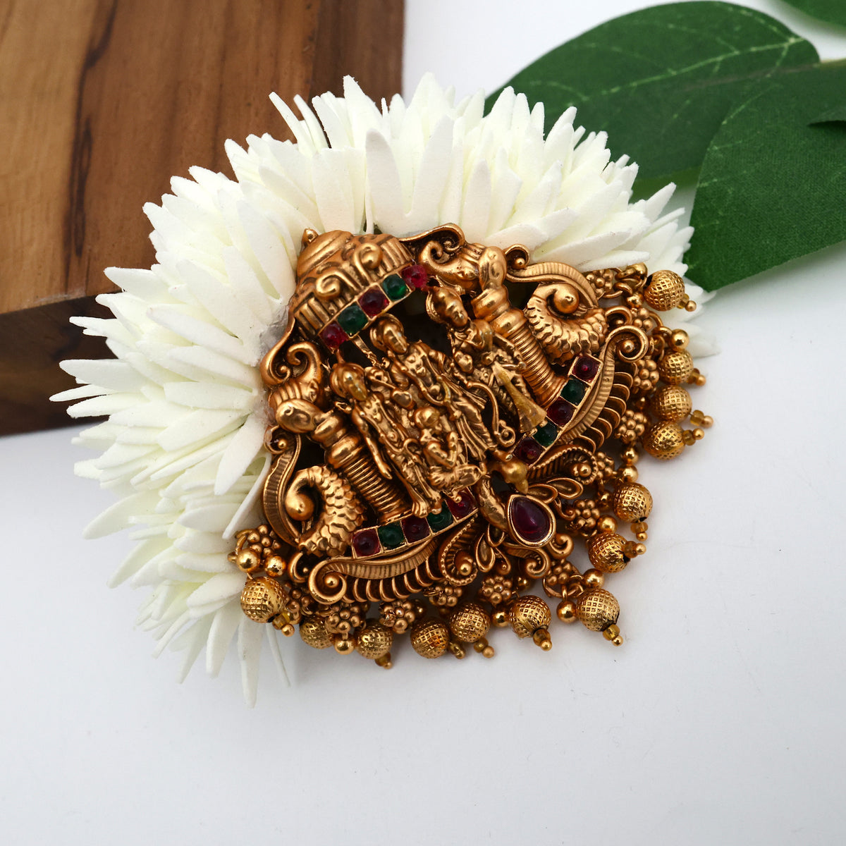 Ram Parivar Pendant Oosi Malli French Barrette Hair Clip