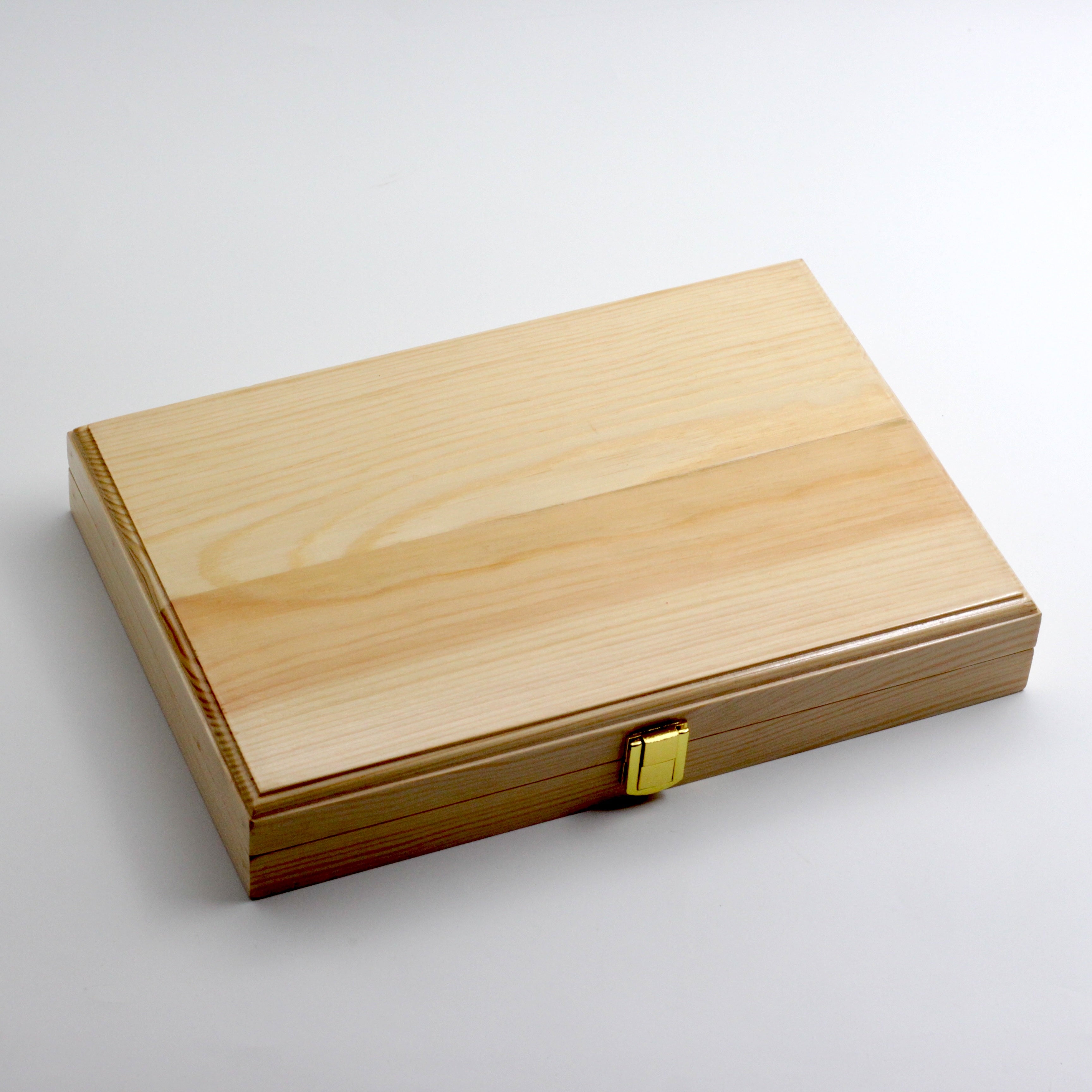 Solid Wood Earrings Jewellery Storage Box