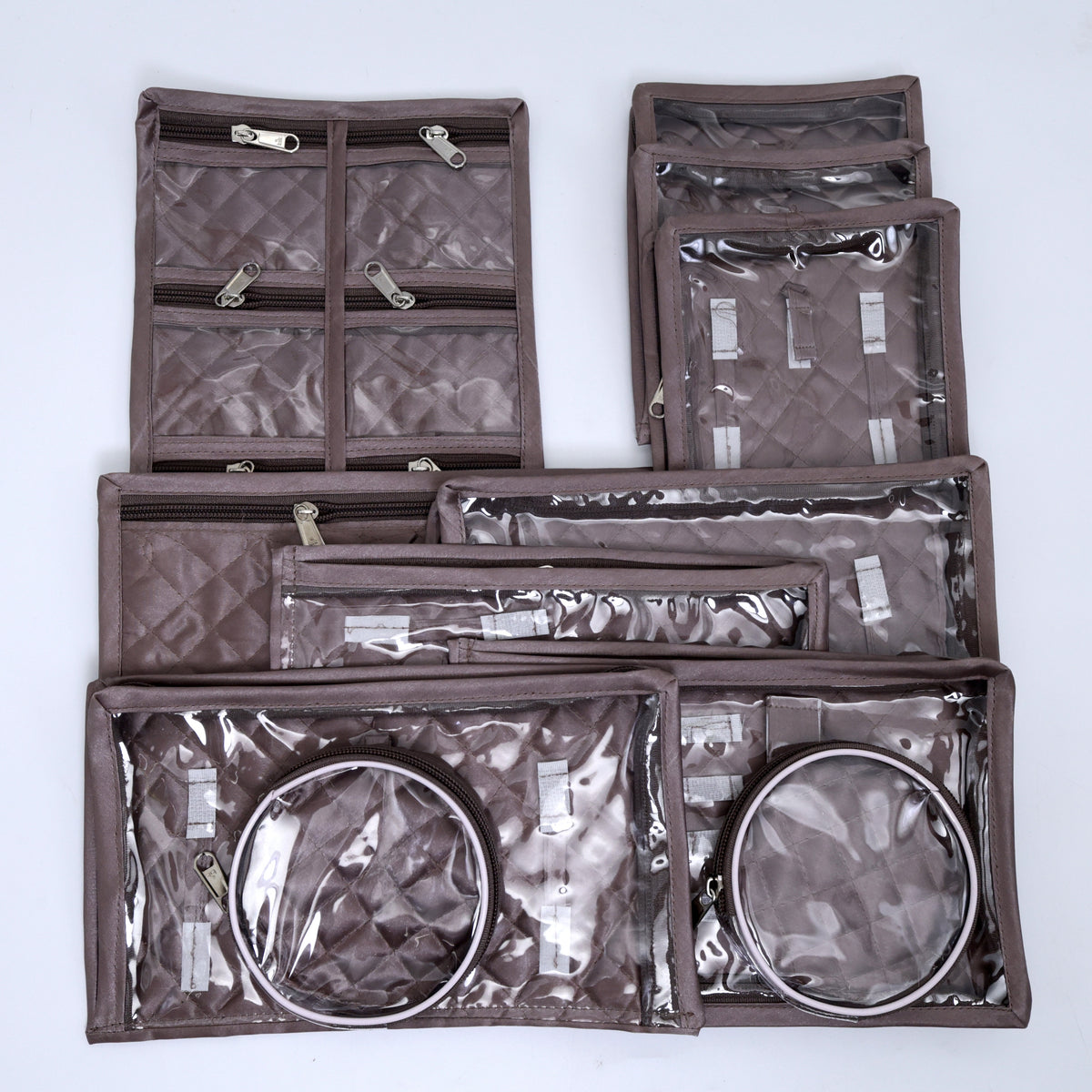 Travel Friendly Multi Jewellery Kit Organiser Bag