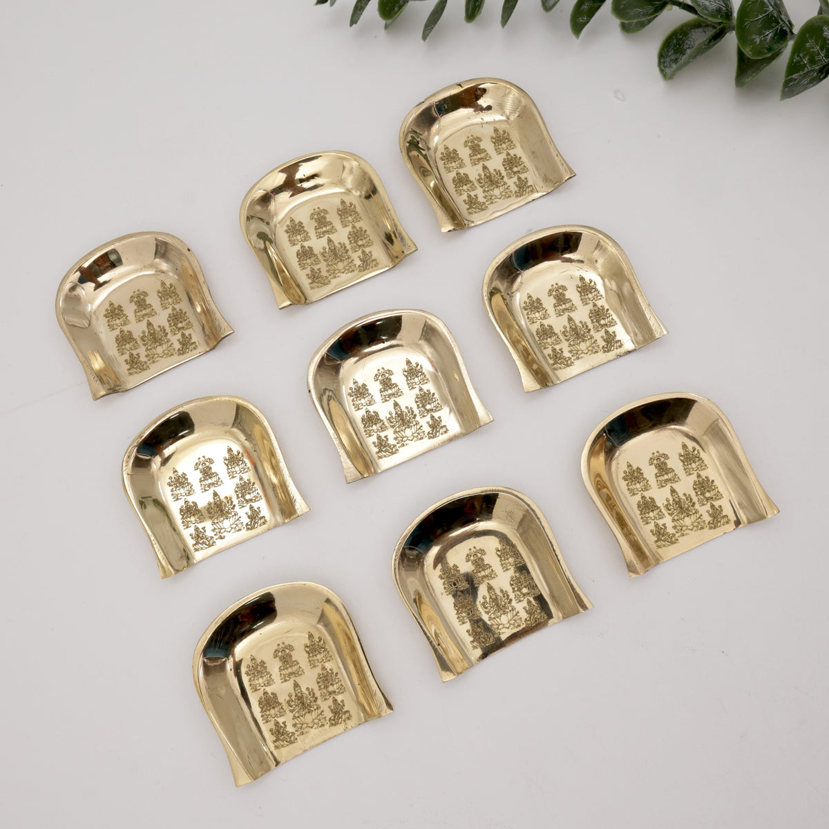 Small Brass Ashtalakshmi Muram