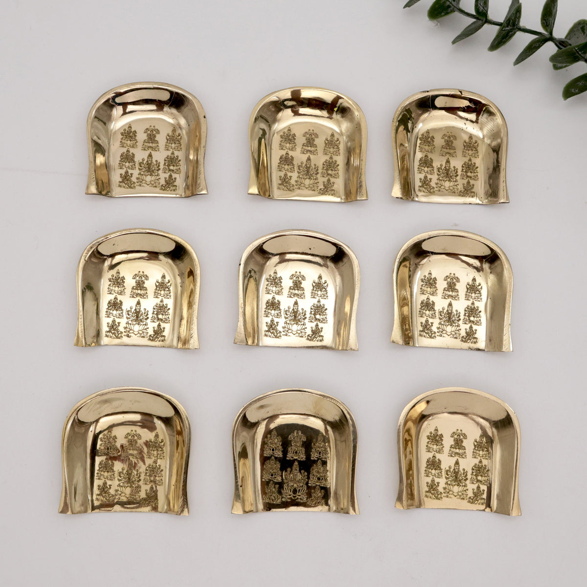 Small Brass Ashtalakshmi Muram