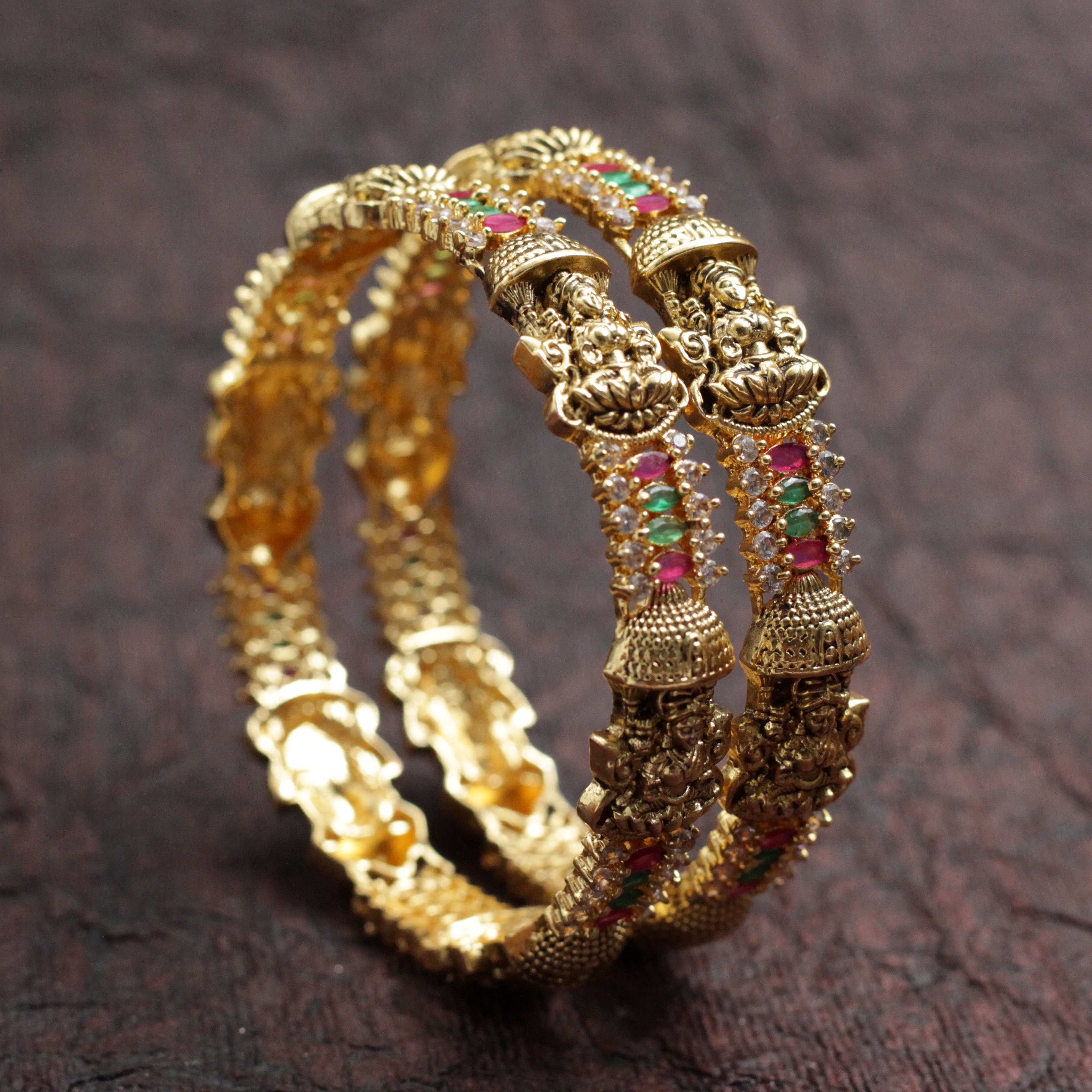 AD Nagas Lakshmi Bridal Bangles