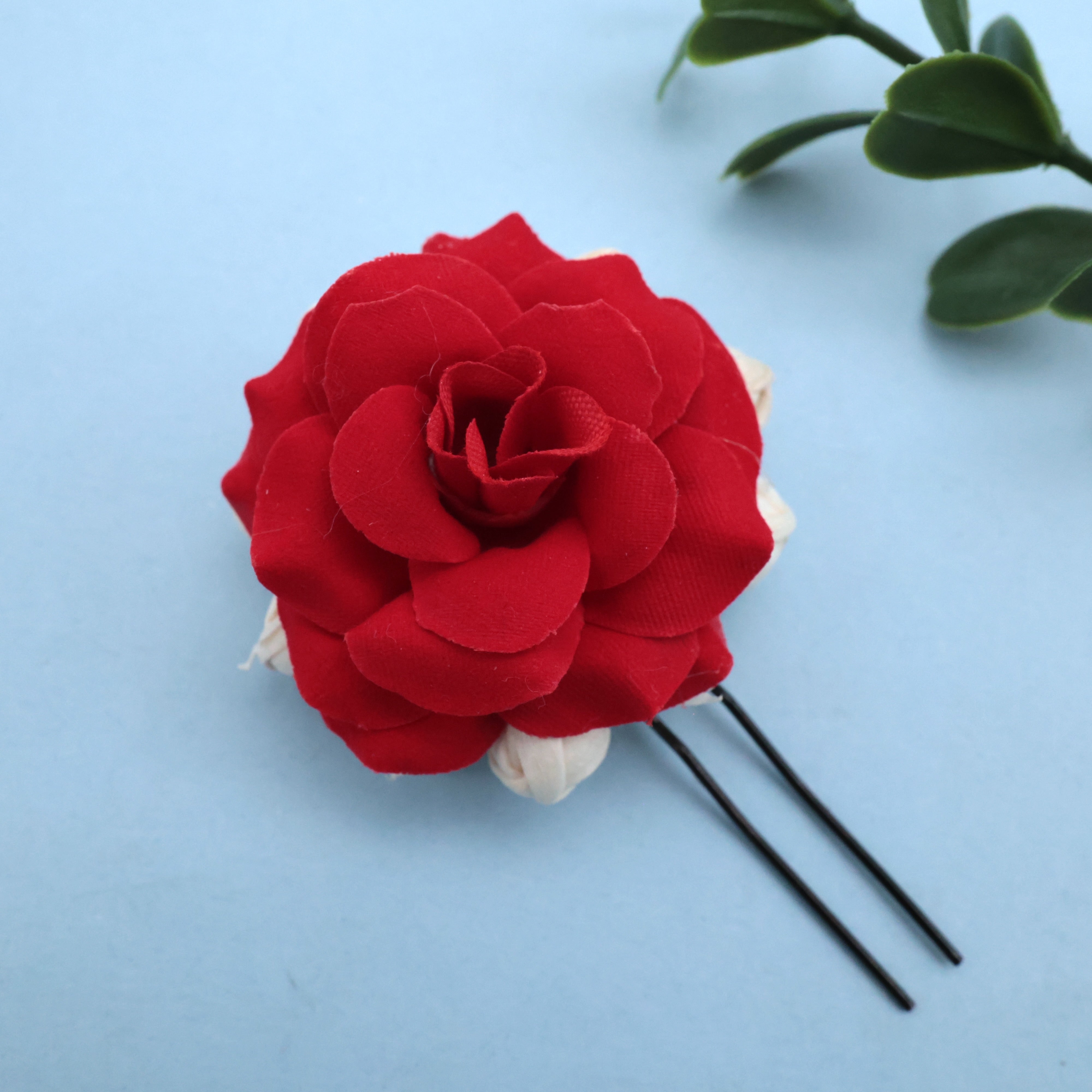 Pack of 9 Handmade Jasmine Rose U Pins