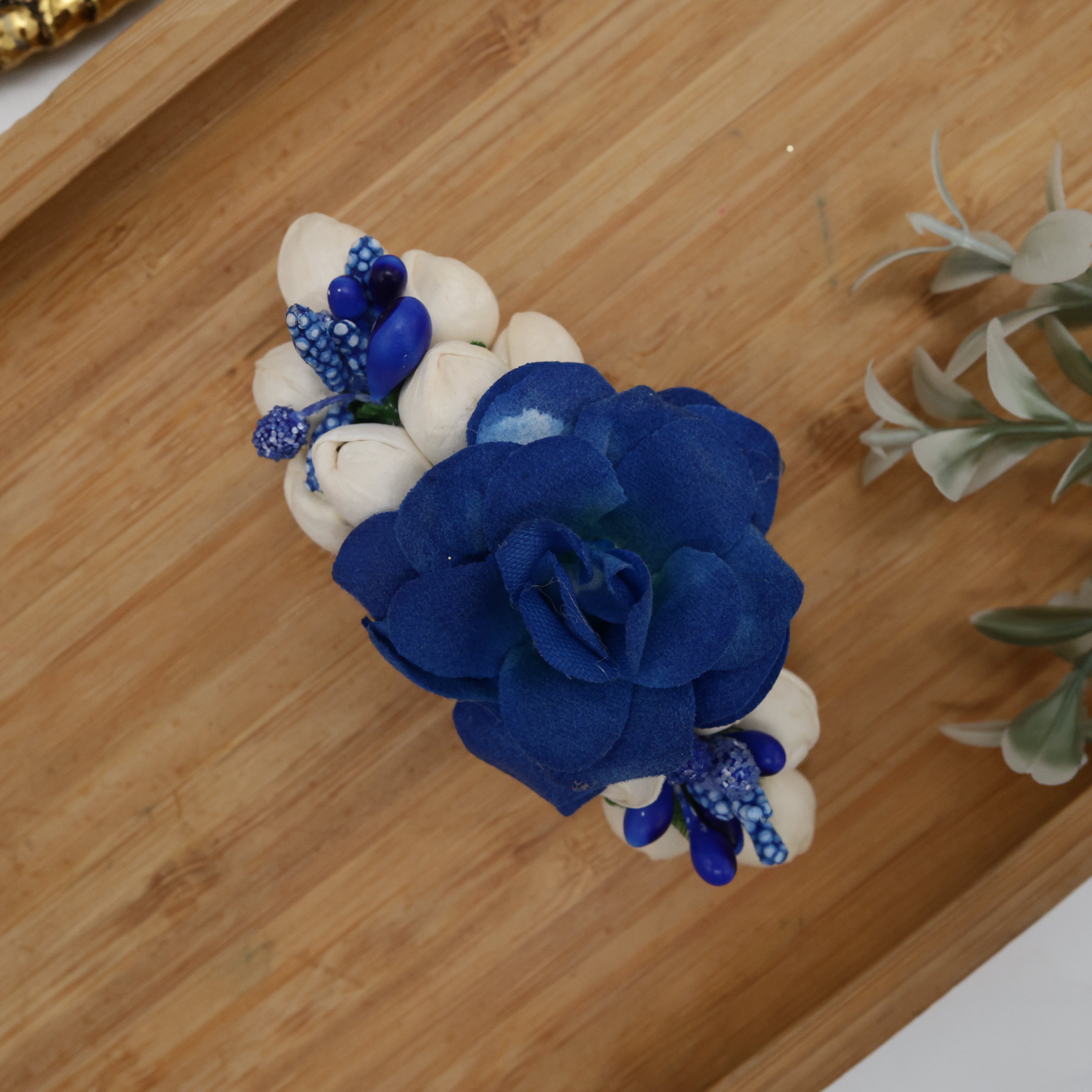 Jasmine Pollen Rose Fancy French Barrette Hair Clip For Women
