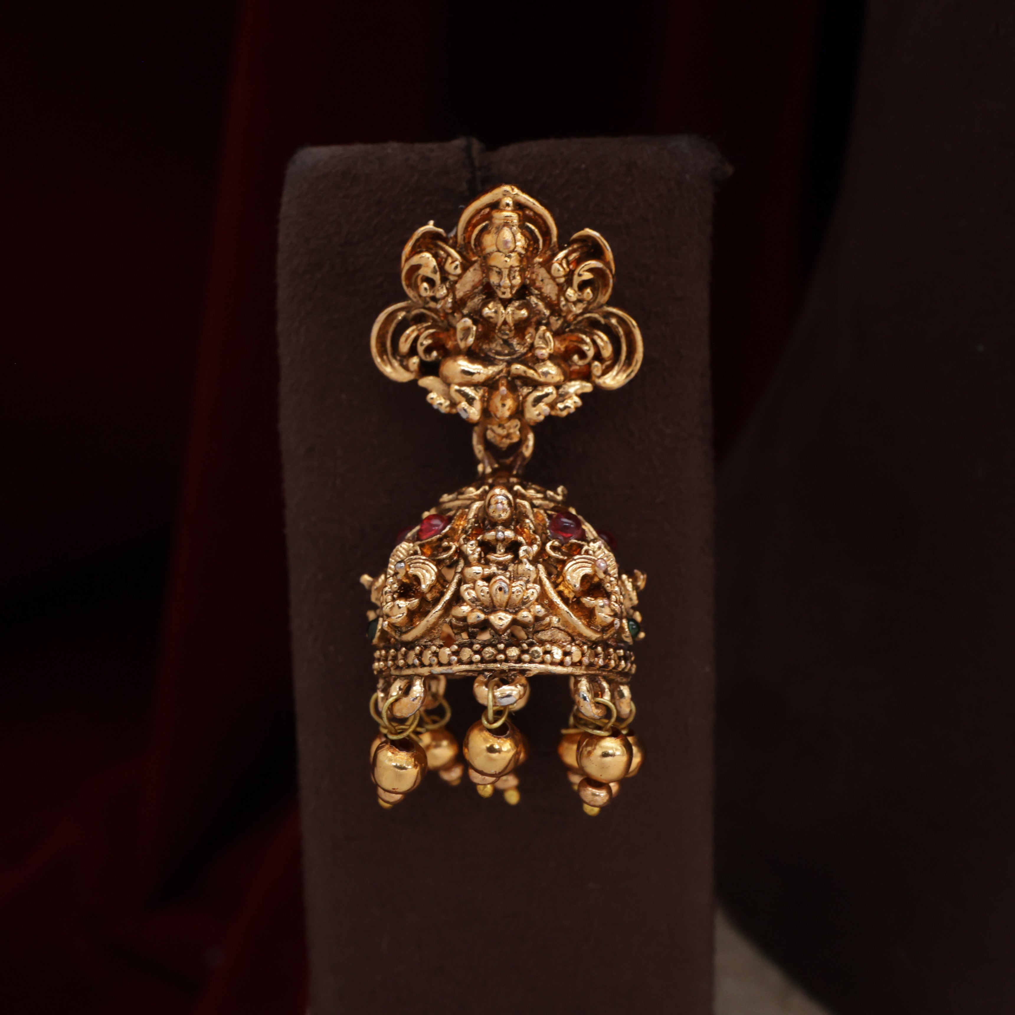 Antique Nagas Lakshmi Budget Friendly Bridal Combo Set
