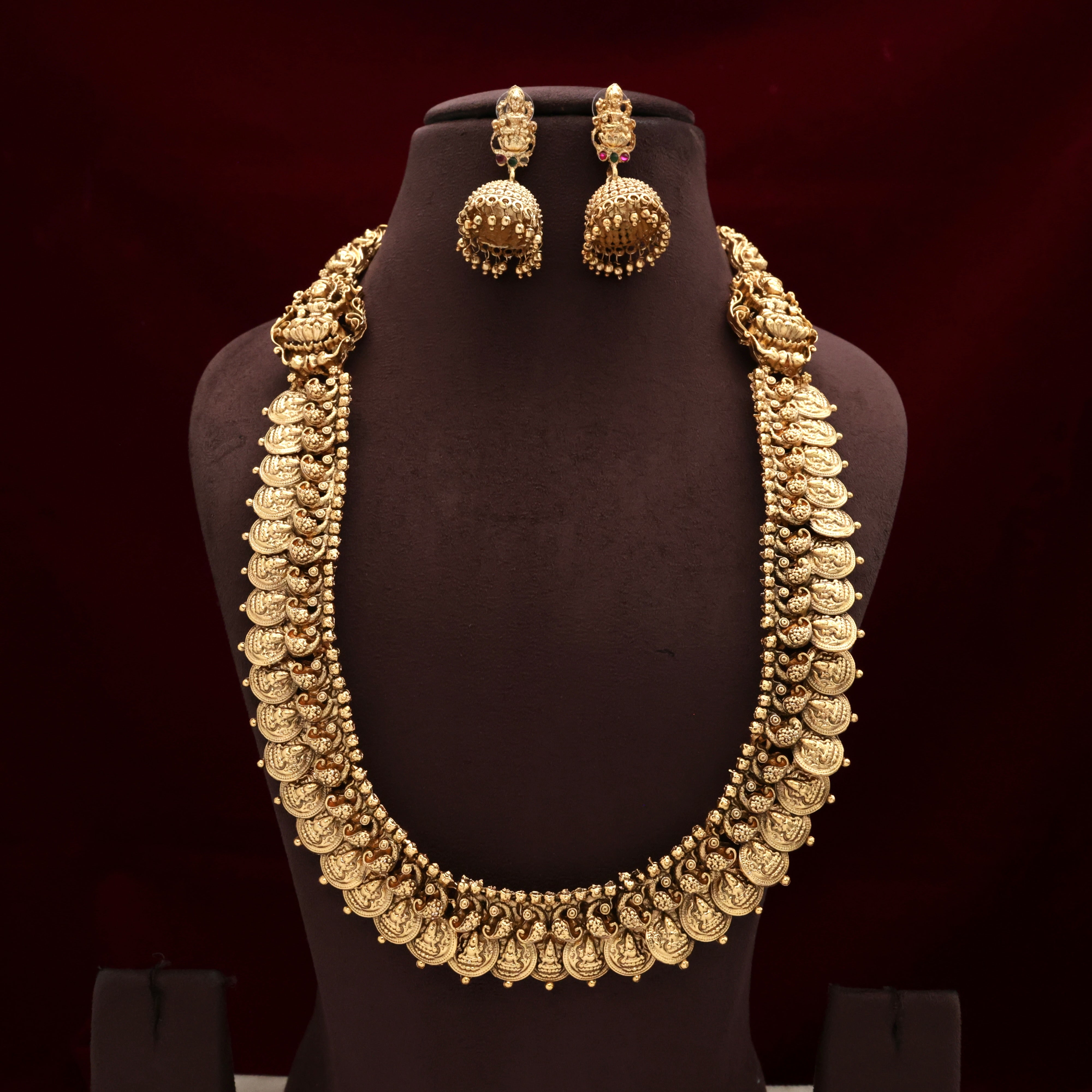 Lakshmi Coin Nagas Bridal Haaram Set