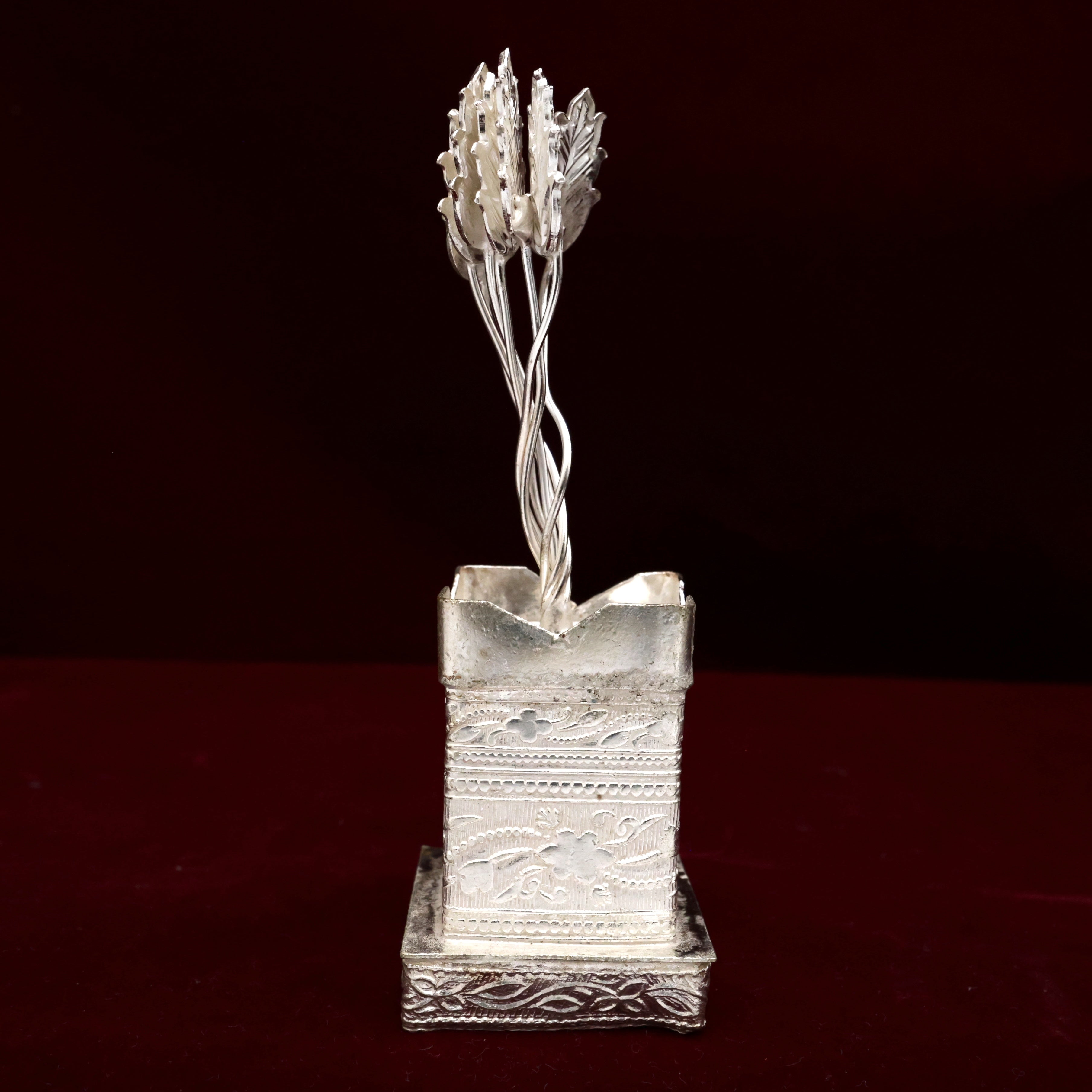 German Silver Tulsi Brindavan - Big