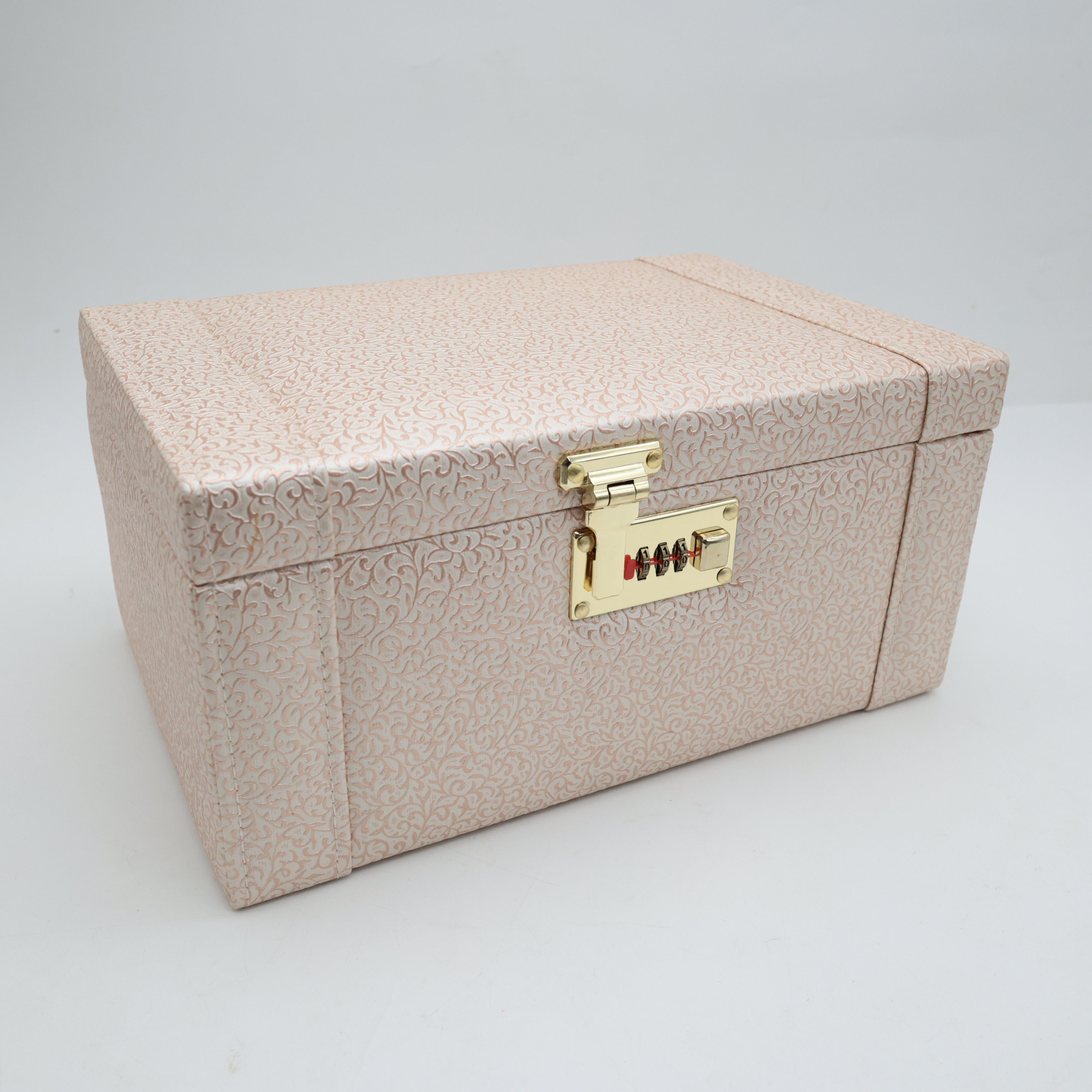 ROYAL 5+1 NECKLACE SET ORGANISER - NECKLACE ORGANISER JEWELLERY BOX WITH SAFETY NUMBER LOCK