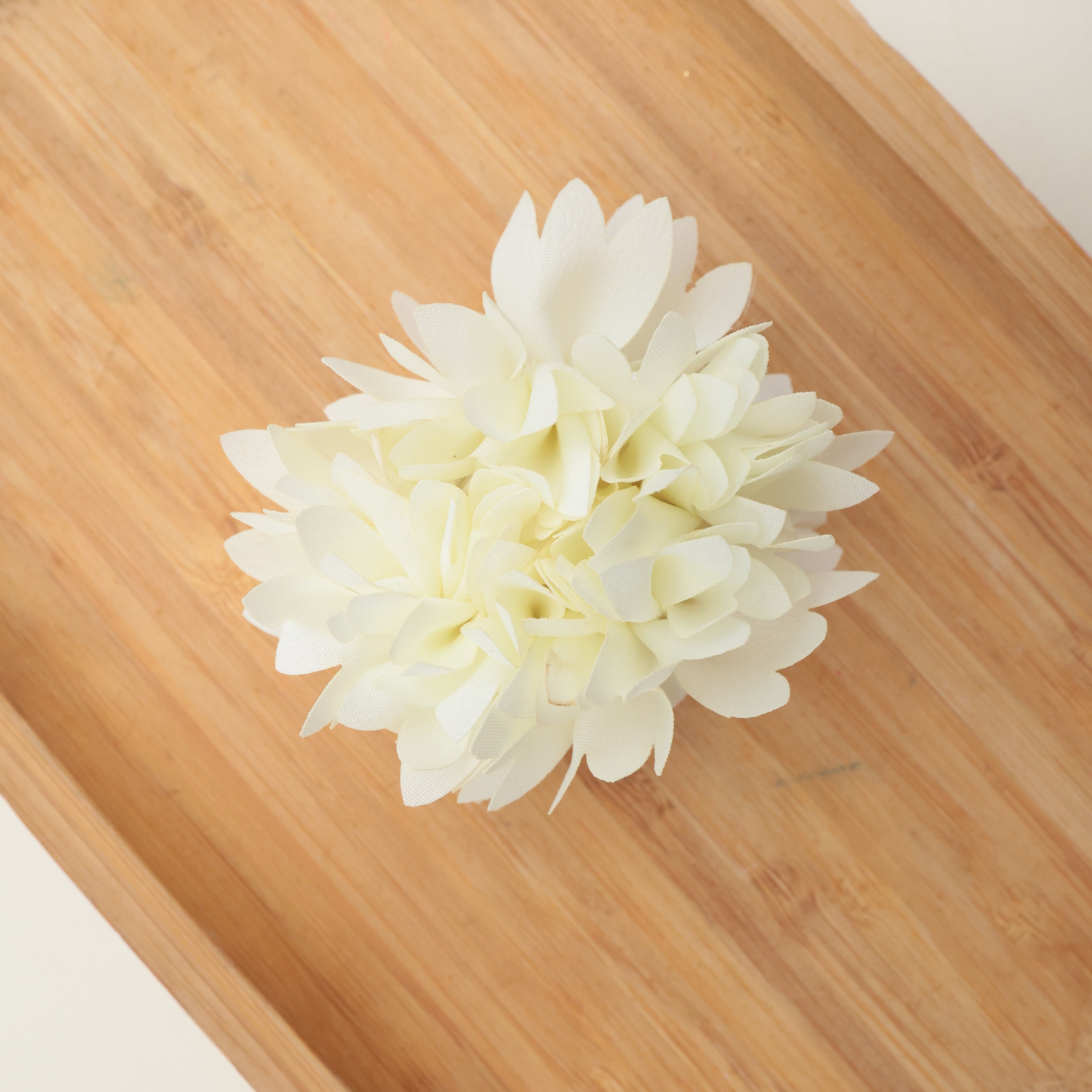 Handmade Real Look Pichi Poo Flower Elastic Hair Scrunchies For Kids - Elastic Flower Hair Bands