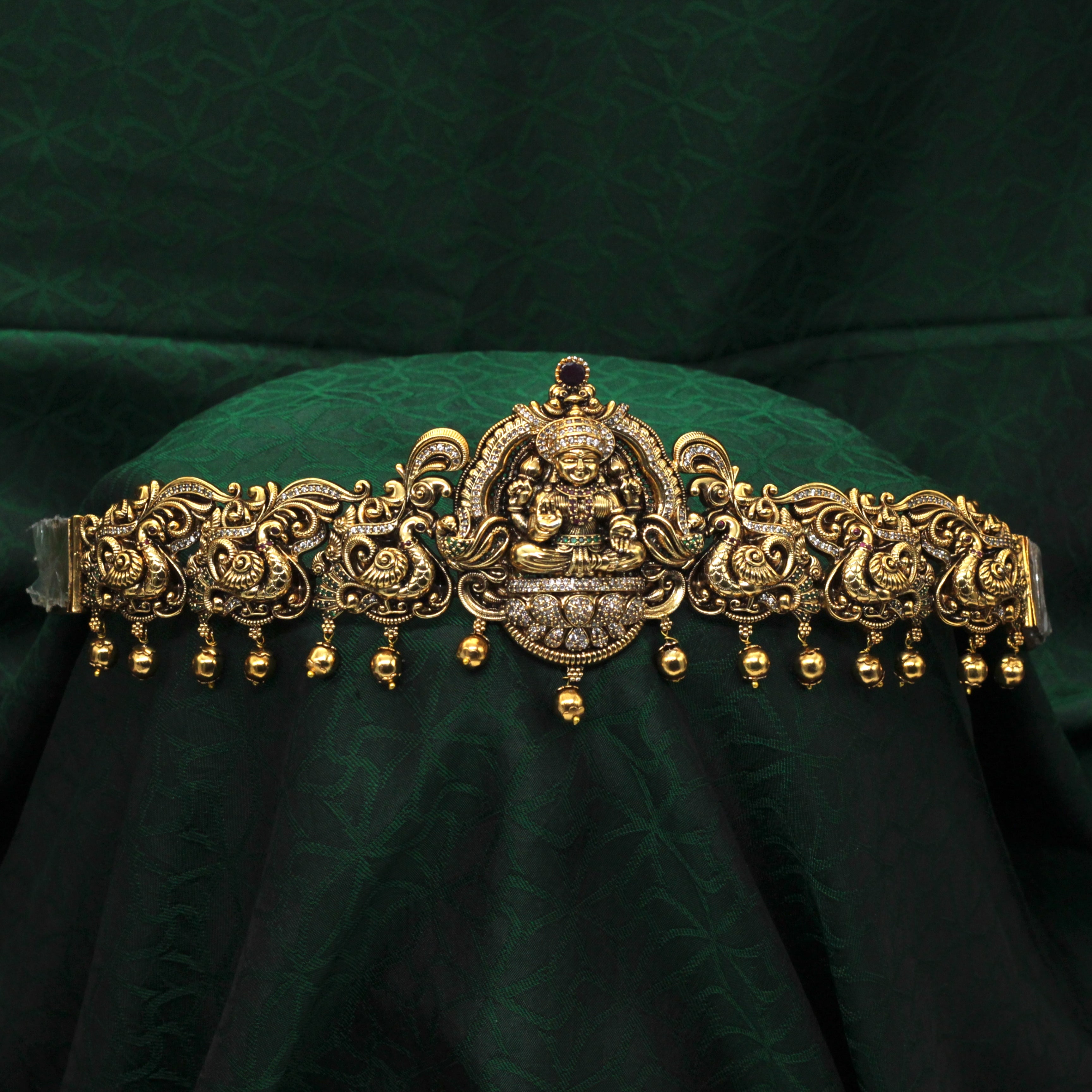 Antique Nagas Annam Lakshmi Bridal Hip Belt