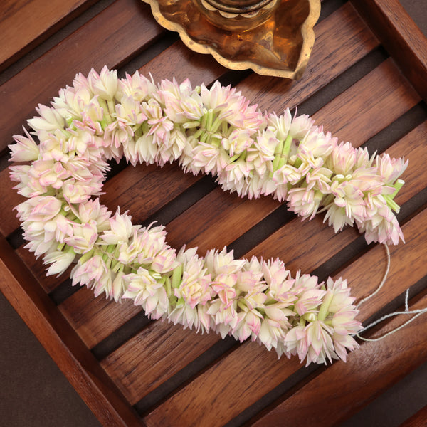 (MADE TO ORDER 20-25 DAYS) VERY REAL LOOK HANDMADE FOAM JATHI POO STRING - 16 INCHES