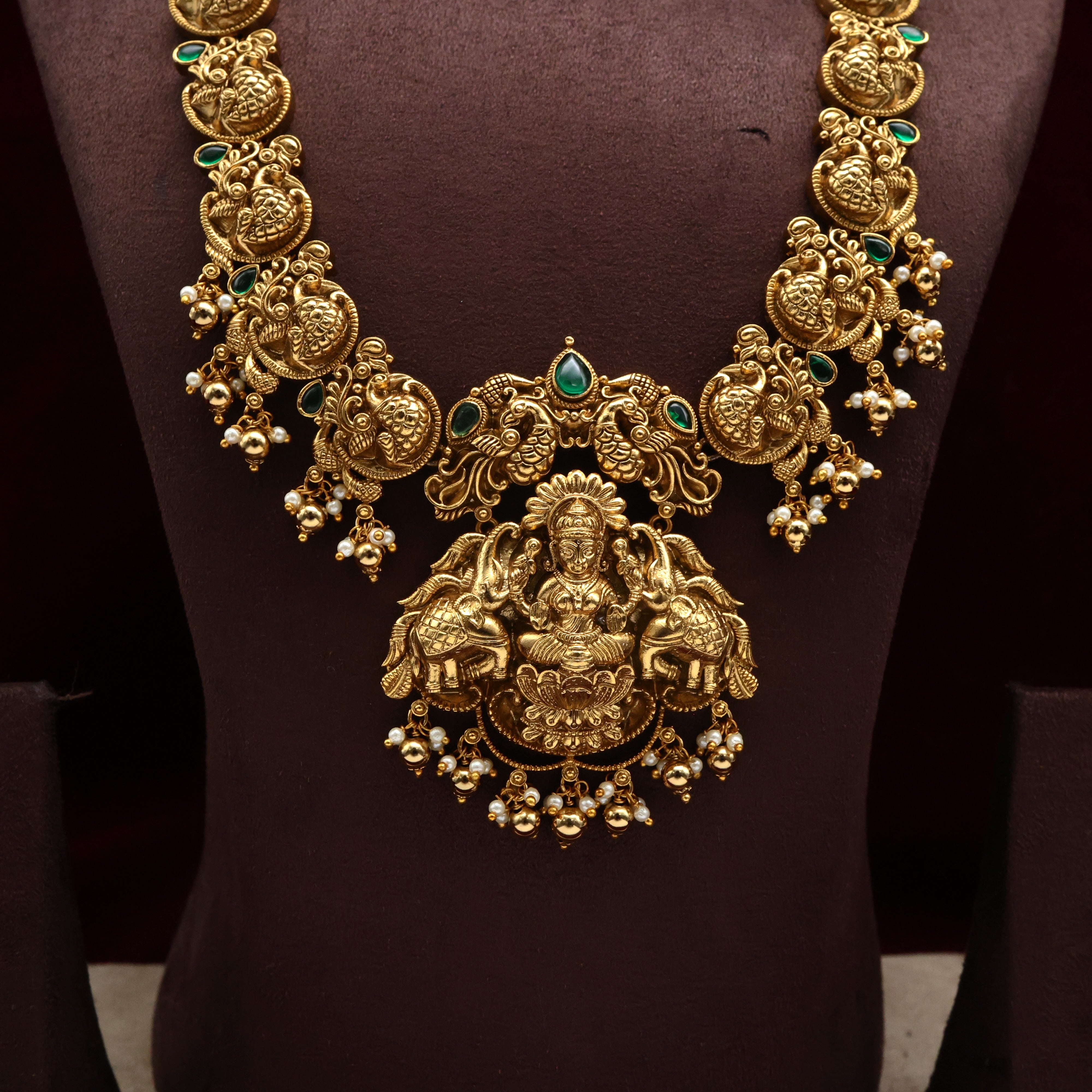 PREMIUM NAGASI GAJALAKSHMI BRIDAL HAARAM