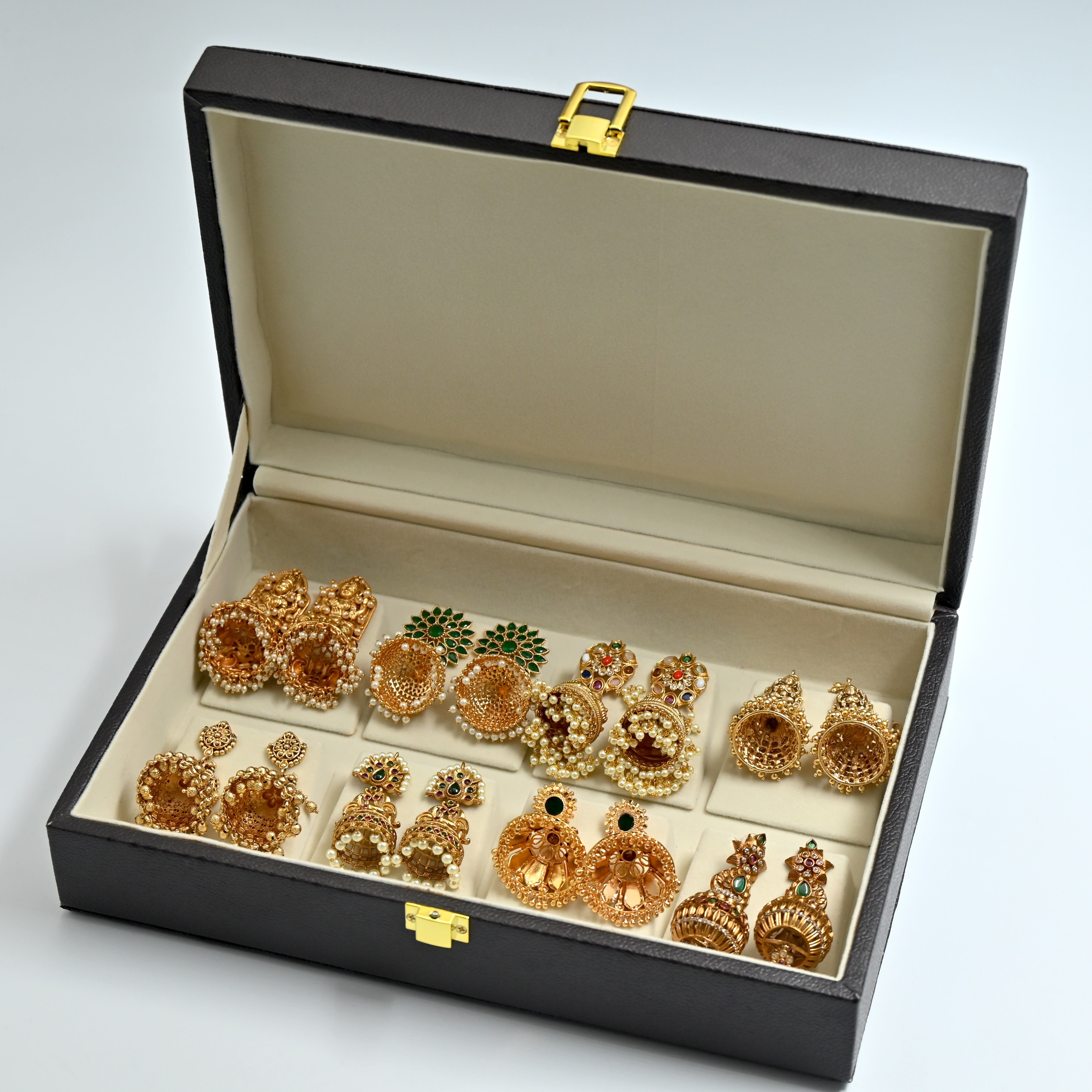 Big Earrings Storage Organiser - 8 Earrings Slots - Best Return Gift Option For Ladies