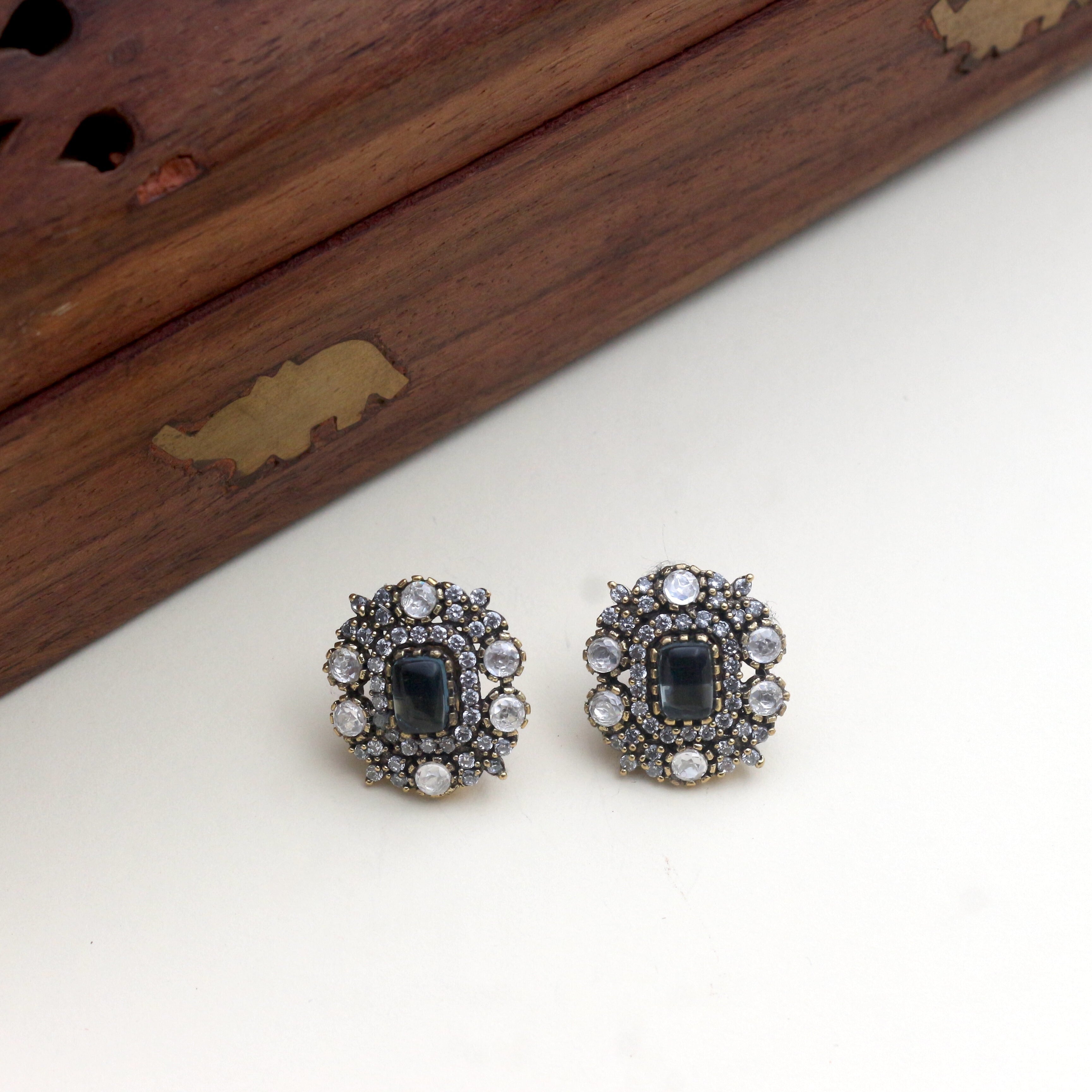 Office & Function Wear Contemporary Victorian Studs