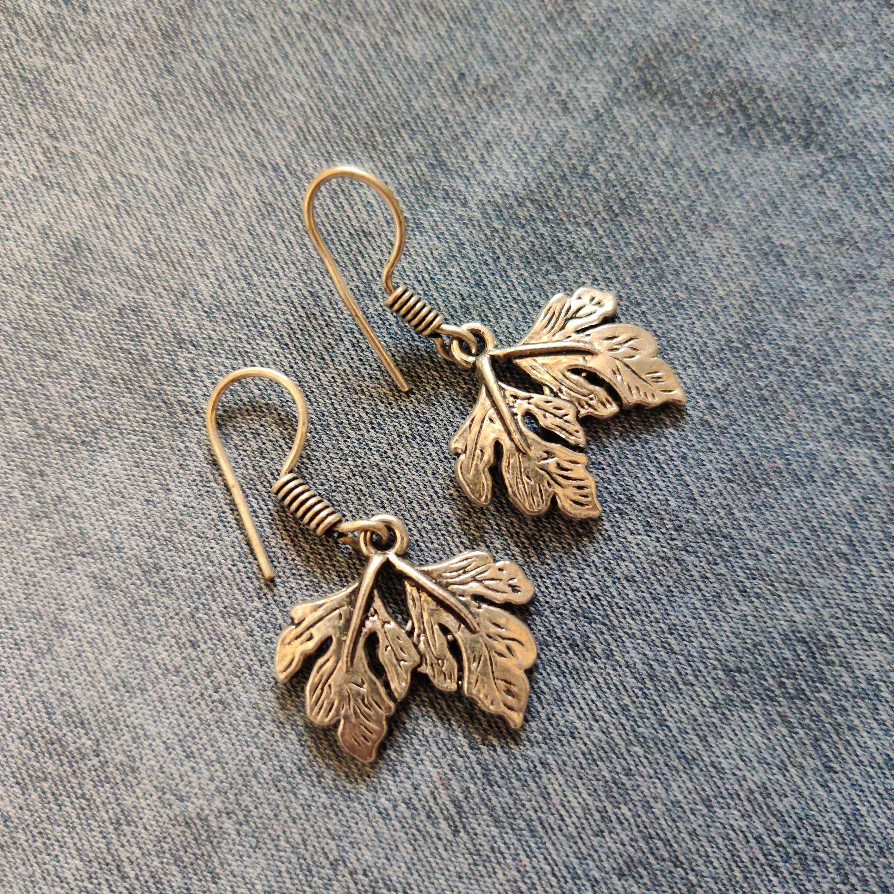 German Silver Leaf Hoops - Happy Pique 