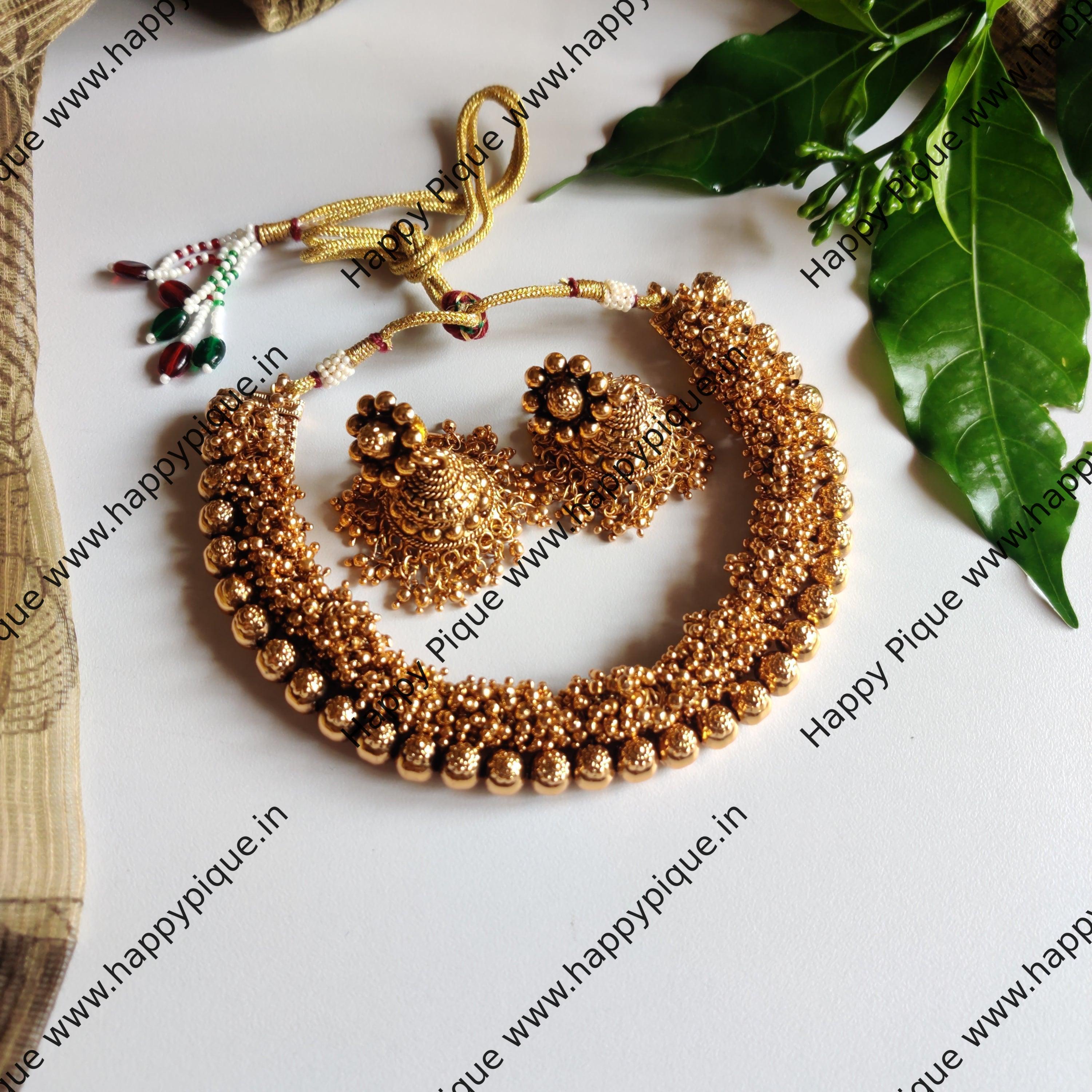 Gold Finish Gundla Mala