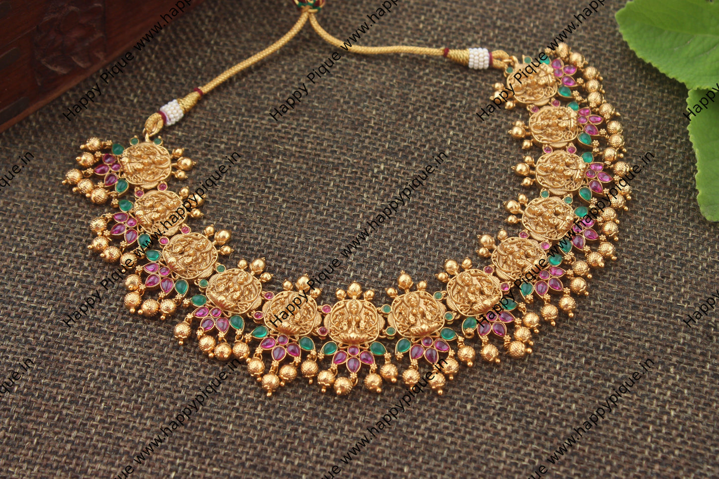 Traditional Nagas Gold Look Alike Necklace