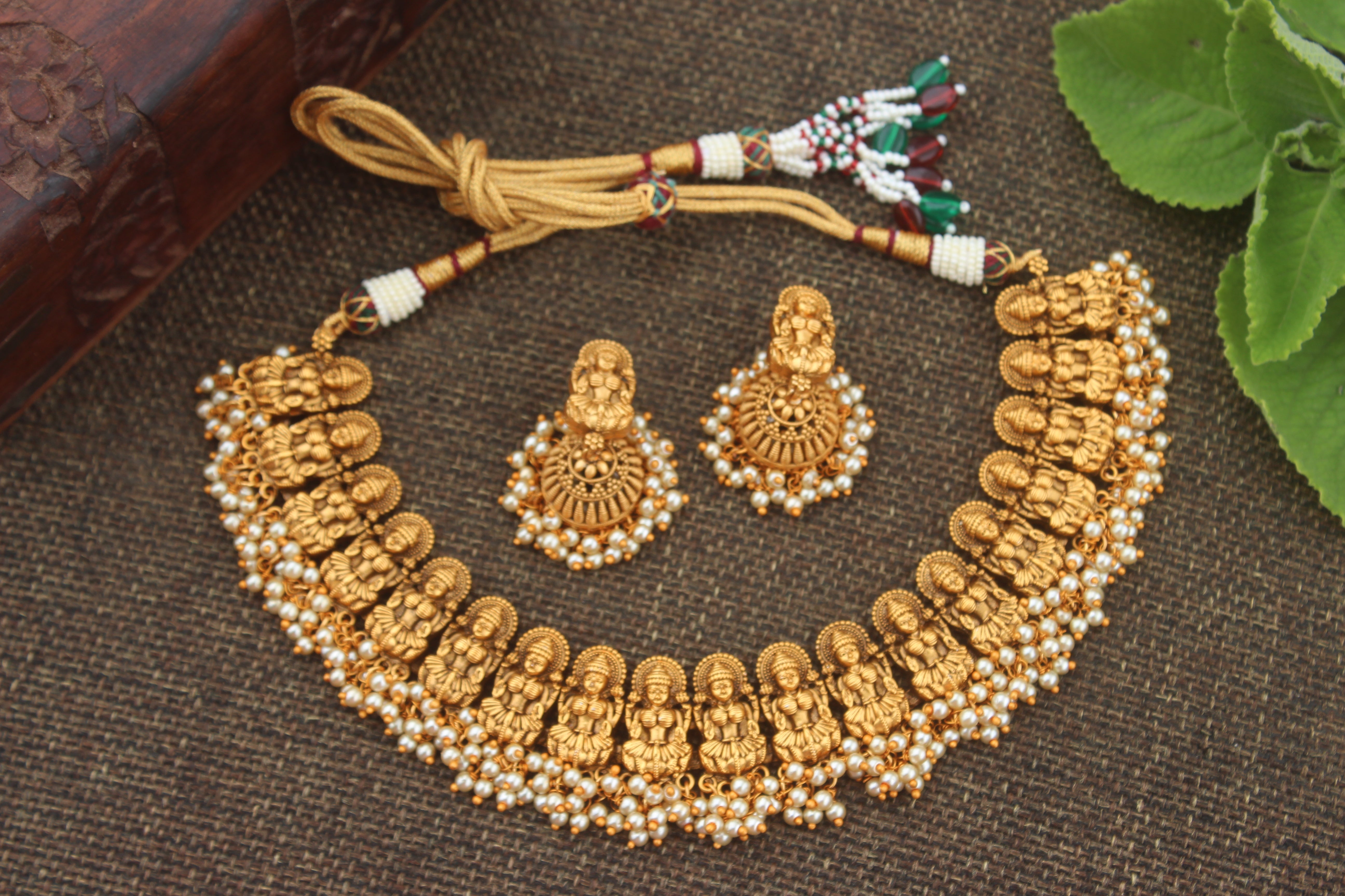 Nagas Lakshmi Antique Traditional Necklace