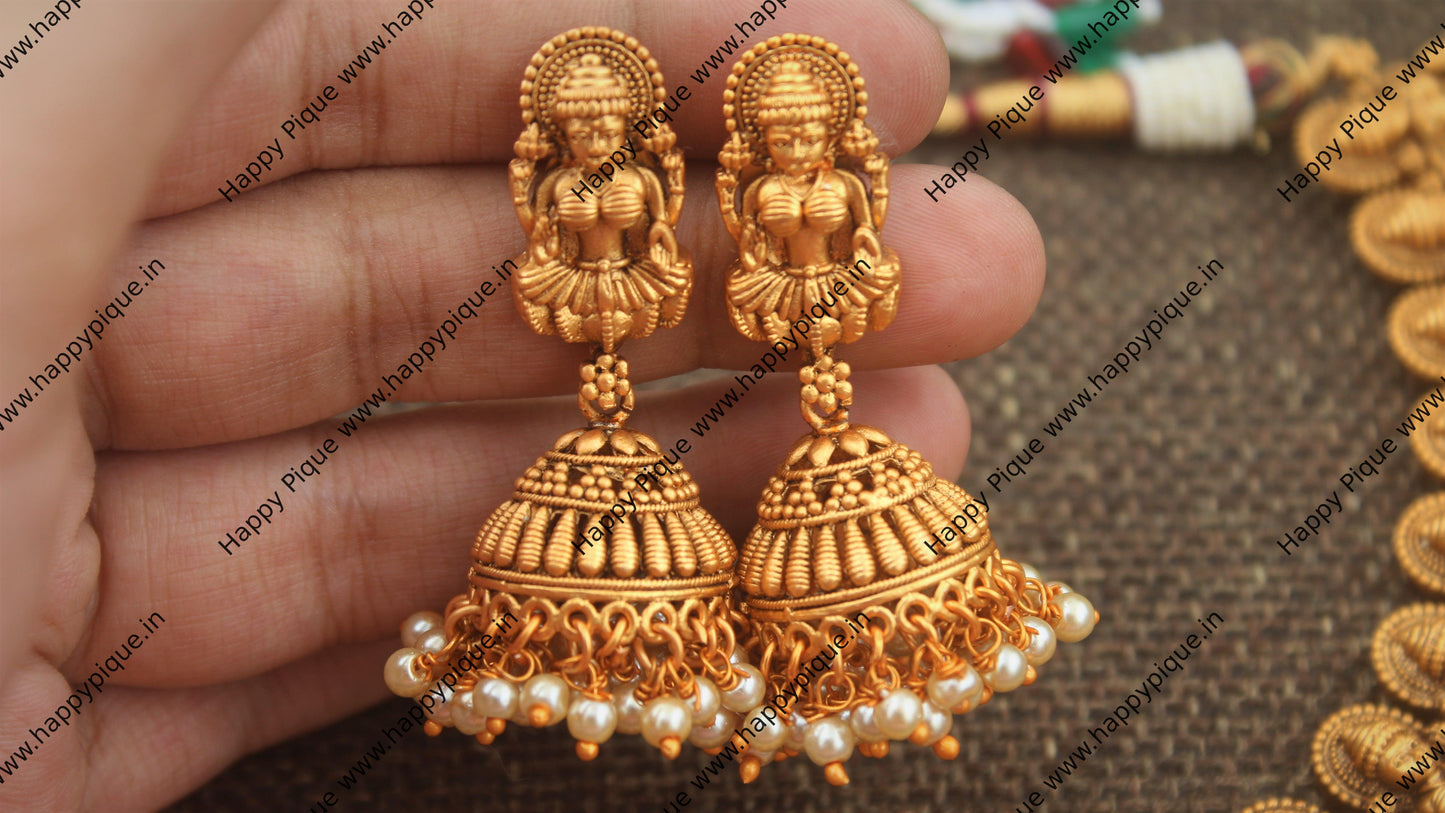 Nagas Lakshmi Antique Traditional Necklace